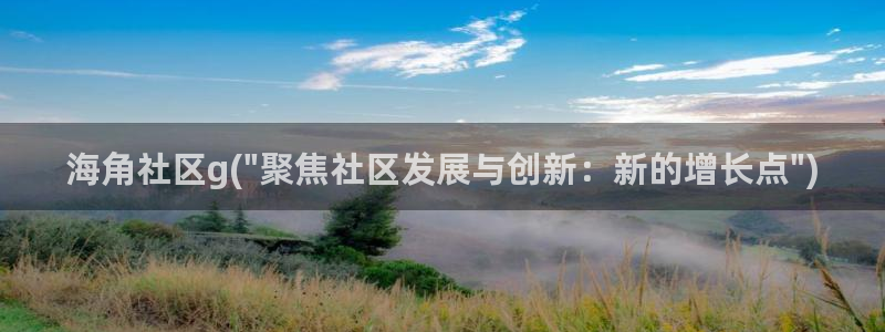 海角社区和天涯社区：海角社区g(\