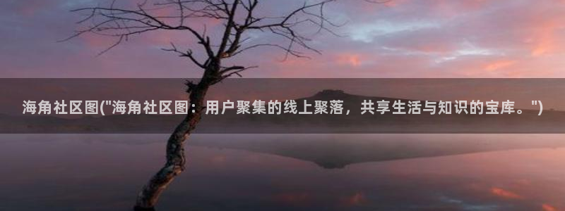 海角社区的论坛：海角社区图(\