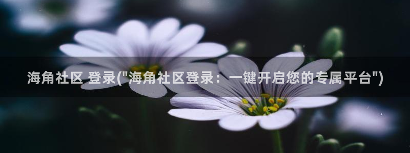 海角社区hjf3f：海角社区 登录(\